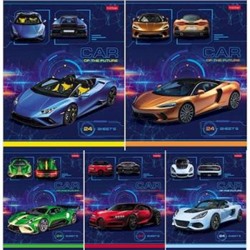 Тетрадь  24л линия "Car Design" (067736) Хатбер {Россия}