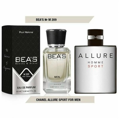 BEA'S 209 - Chanel Allure Homme Sport (для мужчин)  50ml
