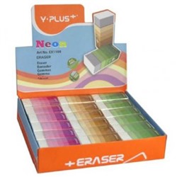 Ластик "Y-Plus Neon" мини EX110900 Y-Plus {Китай}