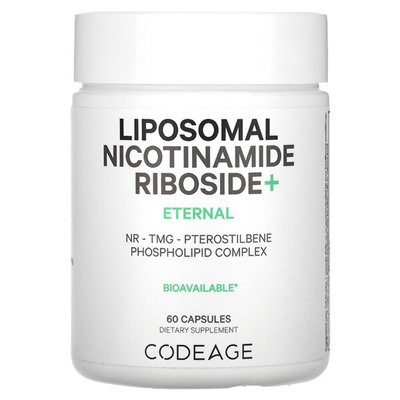 Codeage Liposomal, Nicotinamide Riboside+, 60 Capsules
