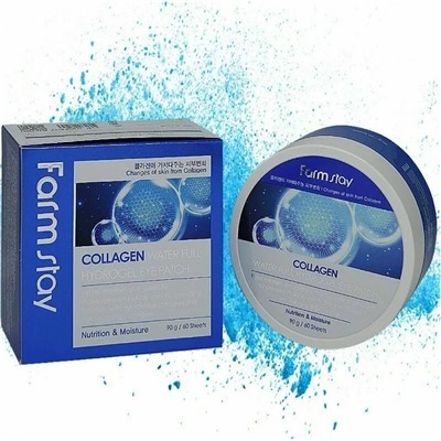 Патчи Farmstay Collagen Water Full Hydrogel Eye Patch