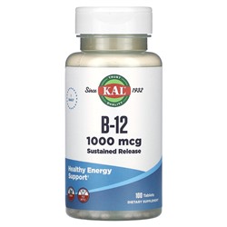 KAL B-12, 1,000 mcg, 100 Tablets