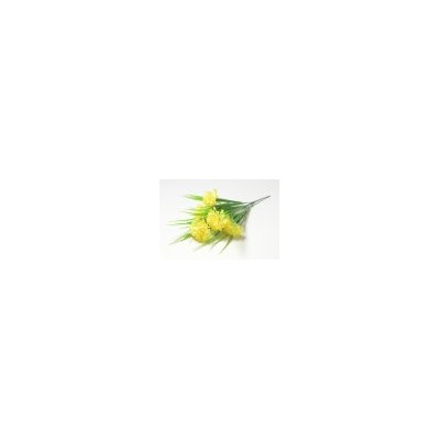 Искусственные цветы, Ветка в букете гвоздика 5 голов (1010237) микс