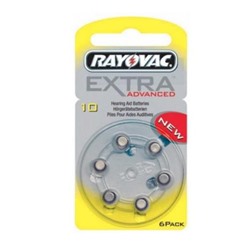 Батар.д/слух.RAYOVAC 10(PR70)105mAh