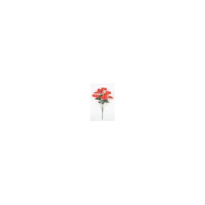 Искусственные цветы, Ветка в букете калла 9 голов (1010237) красный