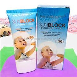 Водостойкий солнцезащитный лосьон Kaliya Beauty Sun Block Lotion 50 ml (106)