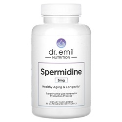 Dr. Emil Nutrition Spermidine, 2.5 mg, 60 Capsules