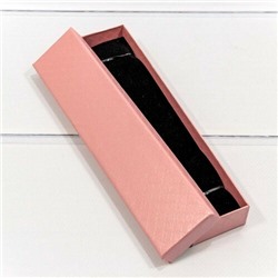 Подарочная коробка ювелирная Ромбики 21*4.5*2 см Розовый 449859
