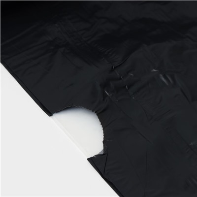 Мешки для мусора с завязками Доляна «Экстра», 35 л, 25 мкм, 45×58 см, ПВД, 15 шт, цвет чёрный
