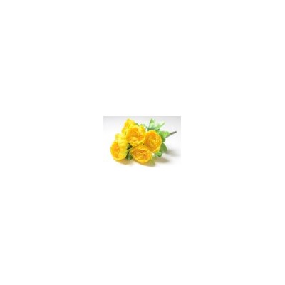Искусственные цветы, Ветка в букете пион 6 голов (1010237) микс