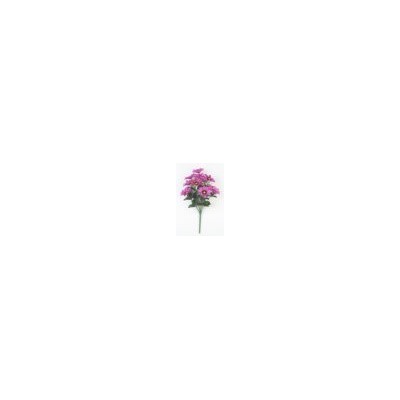 Искусственные цветы, Ветка в букете гербера 12 голов (1010237) микс
