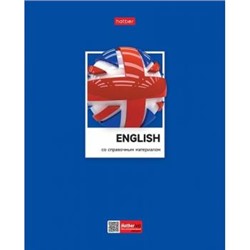 Тетрадь 48л "Цветная классика" по английскому языку (079021) 28847 Хатбер {Россия}