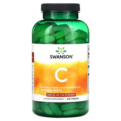 Swanson Vitamin C, 250 Tablets