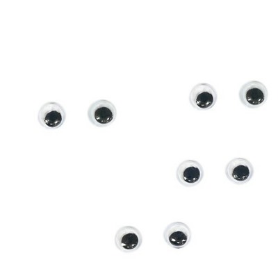Глазки самоклеящиеся 7 мм (50 шт) 171936