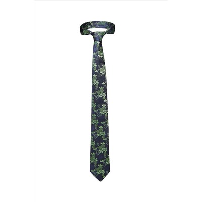 Галстук классический галстук мужской фактурный с принтом в деловом стиле "Власть убеждений" SIGNATURE #784214