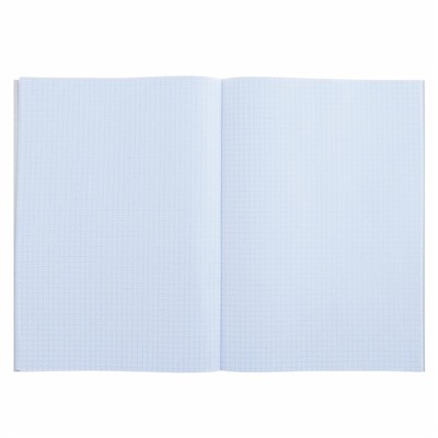 Тетрадь А4, 96 листов в клетку "Ягуар", обложка мелованный картон, блок №2, белизна 75% (серые листы)