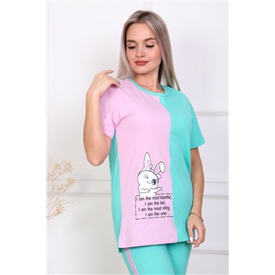 Пижама 57061 розовый