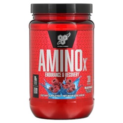BSN AminoX, Endurance & Recovery, Blue Raz, 15.3 oz (435 g)