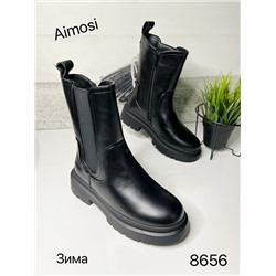 Женские ботинки 8656 черные