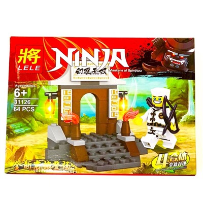 31126 Конструктор NINJA 64PCS