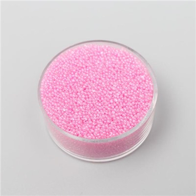 Микробисер стекло "Лавандо-розовый" набор 10 гр