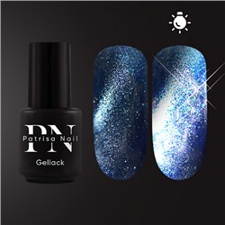 Patrisa Nail, Гель-лак Starry Night Flash Magnetic (глубокий синий), 3,5 мл