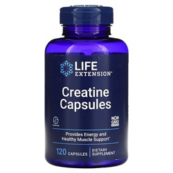 Life Extension Creatine Capsules, 120 Capsules