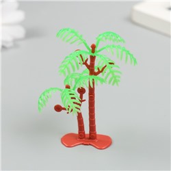 Декор для создания миниатюр (деревья) "Две пальмочки" 7 см