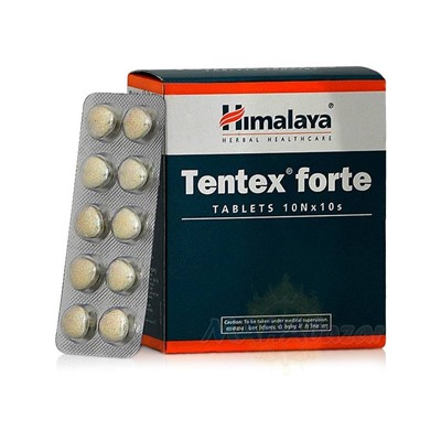 Тентекс Форте, мужское здоровье, 100 таб, производитель Хималая; Tentex Forte, 100 tabs, Himalaya