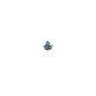 Искусственные цветы, Ветка в букете веерная бутон роз 9 веток (1010237)