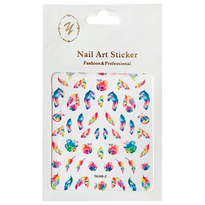 Nail Art Sticker, 2D стикер Z-D4195