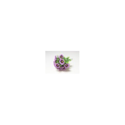 Искусственные цветы, Ветка в букете маргаритка 5 веток (1010237) микс