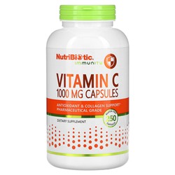 NutriBiotic Immunity, Vitamin C, 1,000 mg, 250 Capsules