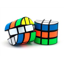 Кубик рубик цилиндр круглый 3х3