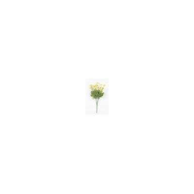 Искусственные цветы, Ветка в букете пластиковая с цветами клевера 5 веток (1010237)