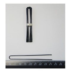 Шпилька для волос (5 шт) 85 мм черная химическое оксидированное покрытие II-3-85 С-111
