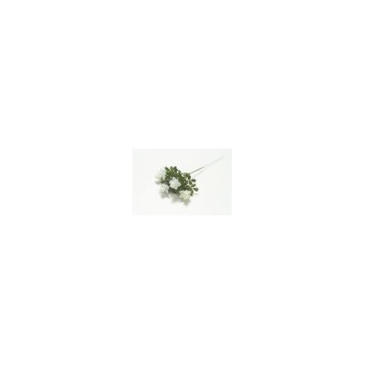 Искусственные цветы, Ветка в букете садилка (роза 5 гол.+ нарцисс 5 гол.) (1010237) микс