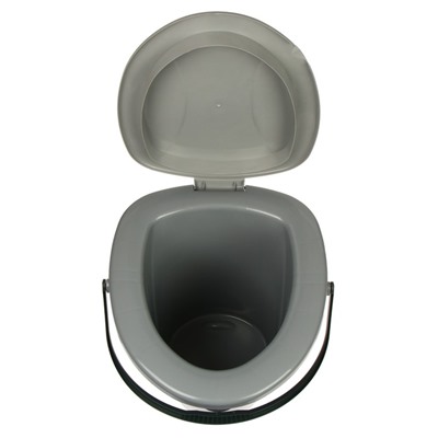 Ведро-туалет, h = 37 см, 18 л, цвет МИКС
