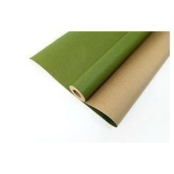 Бумага упаковочная крафт 70 см*10 м Зеленая 70 г/м2 530661з