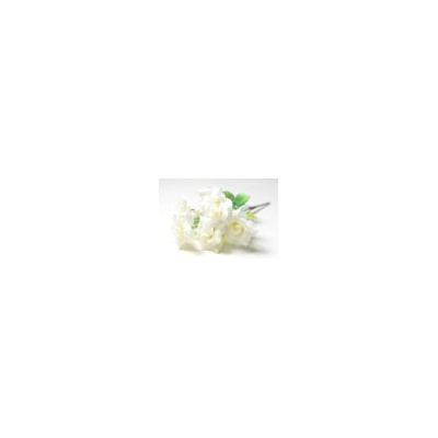 Искусственные цветы, Ветка в букете роза малая 7 голов (разобранный) (1010237) микс