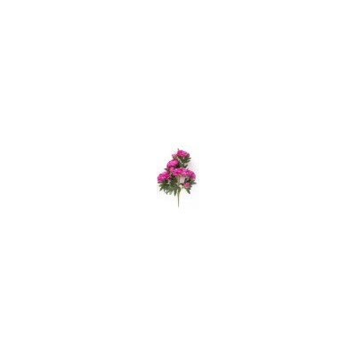 Искусственные цветы, Ветка в букете пион 8 голов (1010237)