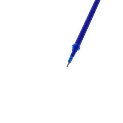 Стержень гелевый 0,5 мм, для ручки со стираемыми чернилами, 131 мм, чернила синие (штрихкод на штуке)
