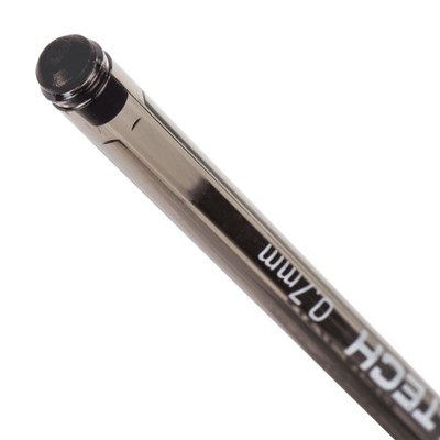 Ручка шариковая масляная Pensan My-Tech, узел-игла 0.7 мм, чернила чёрные