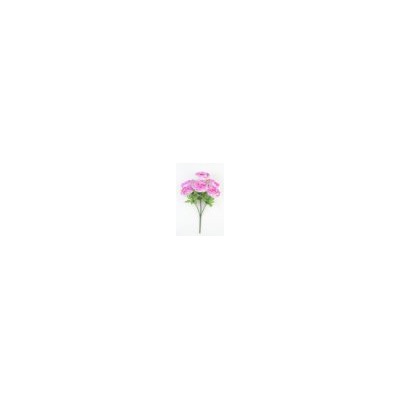 Искусственные цветы, Ветка в букете пиона 7 голов (1010237)