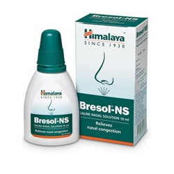 Капли-спрей для носа Бресол, 10 мл, производитель Хималая; Bresol-NS Saline Nasal Solution, 10 ml, Himalaya