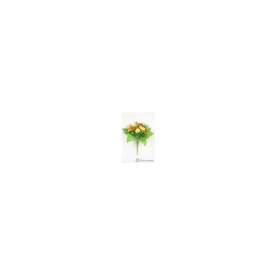 Искусственные цветы, Ветка в букете полевая с маргаритками 14 веток (1010237)