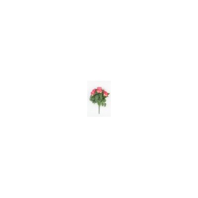 Искусственные цветы, Ветка в букете бутон роз 6 голов(1010237)