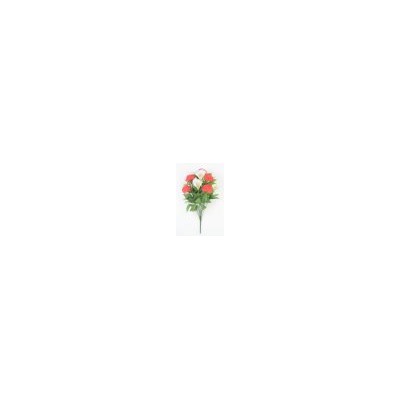 Искусственные цветы, Ветка в букете гвоздика + калла 13 веток (1010237) (50)