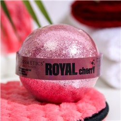 Бомбочка для ванн с блестками «Royal cherry», 160 г