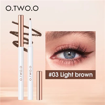 O.TWO.O Гелевая подводка для глаз Gel Eyeliner Waterproof Soft Eye Liner Pencil Quick Dry Makeup SC028 №02 Black